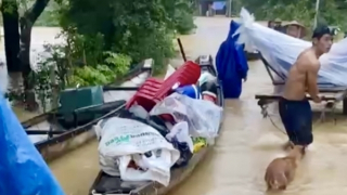 Quảng Trị sơ tán khẩn hơn 200 hộ dân khi lũ dâng nhanh