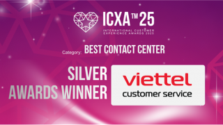 Viettel là doanh nghiệp Việt Nam đầu tiên đạt giải thưởng quốc tế về trải nghiệm khách hàng
