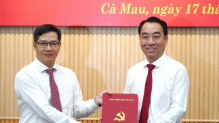 Chủ tịch UBND tỉnh Vĩnh Long được điều động làm Phó Bí thư Tỉnh ủy Cà Mau