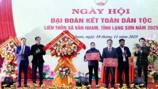 Bộ trưởng Lương Tam Quang: Xây dựng cộng đồng dân cư phát triển tại Lạng Sơn