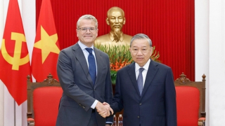 Tổng Bí thư Tô Lâm tiếp Giám đốc Tập đoàn A.P.Moller - Maersk