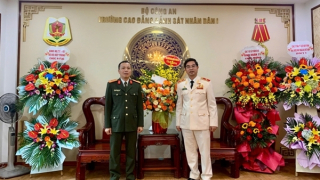 Cục Truyền thông CAND chúc mừng Trường Cao đẳng CSND I