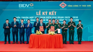 BIDV và Tổng công ty Thái Sơn triển khai hợp tác toàn diện