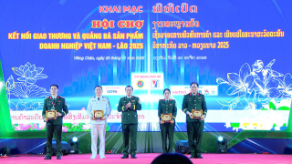 Hội chợ góp phần vun đắp mối quan hệ hữu nghị giữa hai Đảng, hai Nhà nước, hai Quân đội