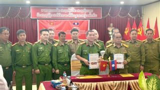 Ký kết quy chế triển khai Tổ phòng, chống ma túy tại khu vực biên giới