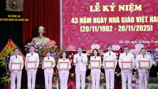 Học viện CSND có hơn 900 cán bộ, giảng viên trình độ cao, luôn tiên phong trong đổi mới giáo dục