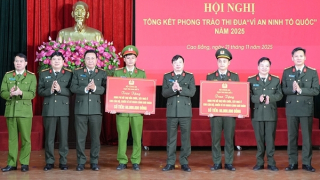 Cụm thi đua số 3 tổng kết phong trào “Vì an ninh Tổ quốc” năm 2025