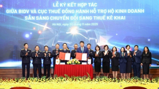 BIDV cùng ngành Thuế đồng hành hỗ trợ hộ kinh doanh chuyển đổi, bứt phá