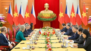 Tổng Bí thư Tô Lâm tiếp Chủ tịch Thượng viện Quốc hội Cộng hòa Czech