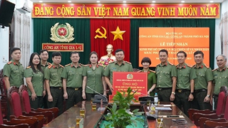 Nghĩa cử cao đẹp của Công an Thủ đô với lực lượng Công an và nhân dân tỉnh Gia Lai