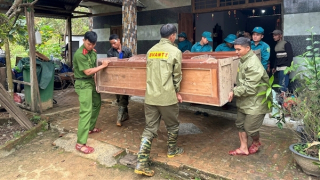 Nổ tại đồi núi sau nhà, 7 người được di dời khẩn cấp