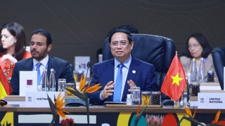 Thủ tướng Phạm Minh Chính bắt đầu các hoạt động tại Hội nghị Thượng đỉnh G20