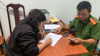 Công an làm việc với người phụ nữ phao tin “sập nhà lầu, hàng chục người chết”