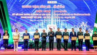 Hội chợ kết nối giao thương Việt Nam – Lào thành công tốt đẹp