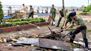 Công an tỉnh Đồng Nai tích cực hỗ trợ bà con vũng lũ ở Đắk Lắk