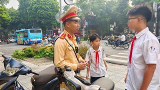 Hà Nội: Gửi danh sách hơn 3.000 học sinh vi phạm giao thông đến Sở Giáo dục và Đào tạo