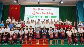 Thêm 200 học sinh có hoàn cảnh khó khăn tại tỉnh Tây Ninh được nhận học bổng “Gieo mầm tri thức”