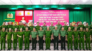 Cụm thi đua số 1 phát động phong trào thi đua “Vì an ninh Tổ quốc” năm học 2025 – 2026