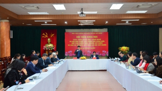 Phát huy vai trò đột phá chiến lược của khoa học, công nghệ, đổi mới sáng tạo trong xây dựng và bảo vệ Tổ quốc