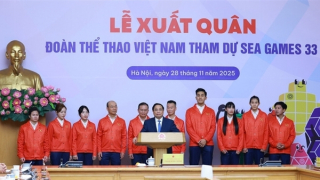 Thủ tướng: Đoàn Việt Nam dự SEA Games 33 phải gắn tinh thần thể thao với tinh thần dân tộc