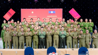 Tăng cường hợp tác giữa Công an tỉnh Quảng Trị và 3 tỉnh nước bạn Lào