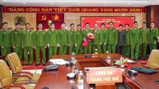 Công an TP Huế xuất quân làm nhiệm vụ hợp tác quốc tế phòng, chống tội phạm ma túy