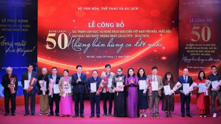 Công bố 50 tác phẩm xuất sắc, phát động sáng tác văn học, nghệ thuật “Sống mãi với thời gian”
