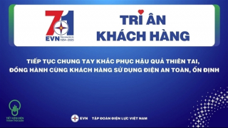 EVN thực hiện tháng tri ân khách hàng năm 2025