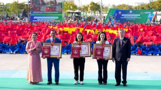 60.000 học sinh lập kỷ lục kép Việt Nam và thế giới với màn đồng diễn võ nhạc Vovinam ấn tượng
