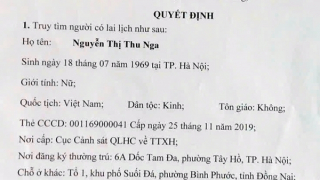 Truy tìm người bị tố lừa đảo chiếm đoạt 15.000 USD