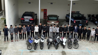 Xử lý mạnh các nhóm thanh, thiếu niên  gây rối trên đường phố