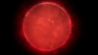 Ngôi sao đỏ nuốt chửng hành tinh