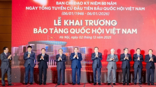 Bảo tàng Quốc hội Việt Nam - nơi lưu giữ những giá trị quý báu của 80 năm Quốc hội