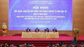 Phú Thọ đối thoại, tháo gỡ khó khăn cho doanh nghiệp và nhà đầu tư