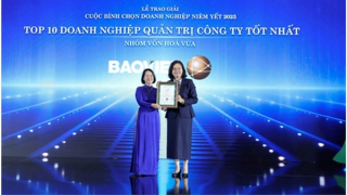 Tập đoàn Bảo Việt (BVH): Top 10 Doanh nghiệp Quản trị Công ty tốt nhất