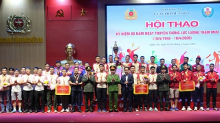 Bế mạc và trao giải Hội thao Cụm thi đua số 5 – Bộ Công an