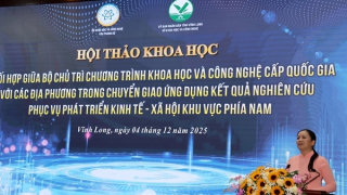 Hội thảo chuyển giao ứng dụng kết quả nghiên cứu khoa học và công nghệ khu vực phía Nam