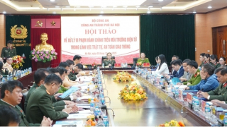 Thí điểm về xử lý vi phạm hành chính trên môi trường điện tử trong lĩnh vực trật tự an toàn giao thông