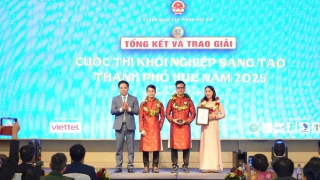 Dự án về cây chè giành giải Nhất cuộc thi khởi nghiệp sáng tạo TP Huế