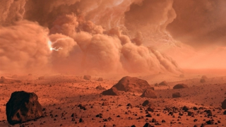 Sét đánh trên sao Hỏa
