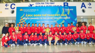 Đoàn Thể thao Việt Nam lên đường dự SEA Games 33: Ý chí trong đầu, lửa trong tim