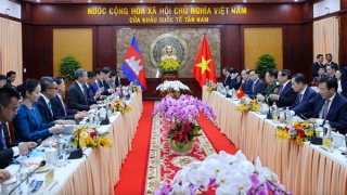 Thủ tướng Phạm Minh Chính hội đàm với Thủ tướng Campuchia Hun Manet