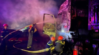 Điều tra làm rõ 2 vụ cháy xe ô tô trong đêm