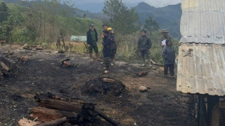 Nhóm lửa sưởi ấm gây cháy nhà, một cụ ông tử vong