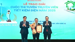 Trao giải Cuộc thi "Tuyên truyền viên tiết kiệm điện năm 2025"