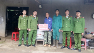 Công an xã ở Thái Nguyên chung tay hỗ trợ người yếu thế vượt qua khó khăn