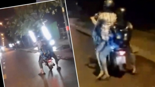 Xử lý nhiều nhóm “trẻ trâu” quậy phá, bốc đầu xe trên phố