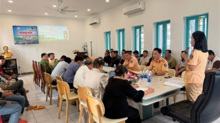 CSGT Đắk Lắk tổ chức chương trình ký cam kết chấp hành pháp luật giao thông