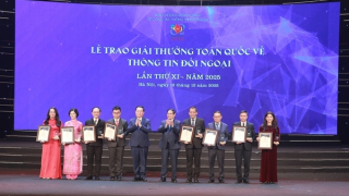 Trao Giải thưởng toàn quốc về thông tin đối ngoại lần thứ XI