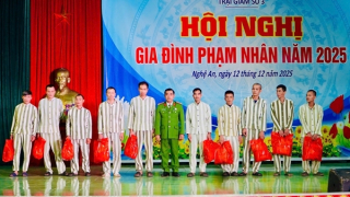 Đầm ấm Hội nghị gia đình phạm nhân tại Trại giam số 3